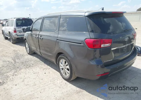 2017 Kia Sedona Lx из США, поврежденный, VIN KNDMB5C19H6251279